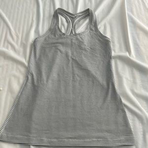 Striped lululemon tank top